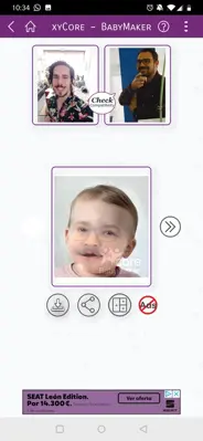 Baby Maker Predicts Baby Face android App screenshot 1